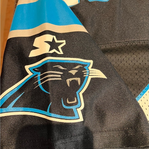 Vintage Carolina Panthers Kerry Collins #12 Starter Jersey Size Large /X-Large - Picture 3 of 5